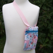 Zippered Butterfly Purse