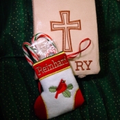 Bible Cover and Stocking Gift Card Holder