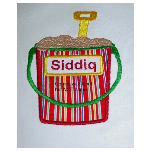 Applique Bucket