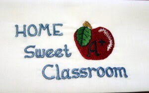 Home Sweet Classroom Stiched Out