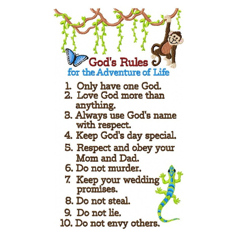 10+commandments+for+children...