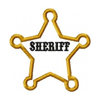 Sheriff Badge Sheriff Badge