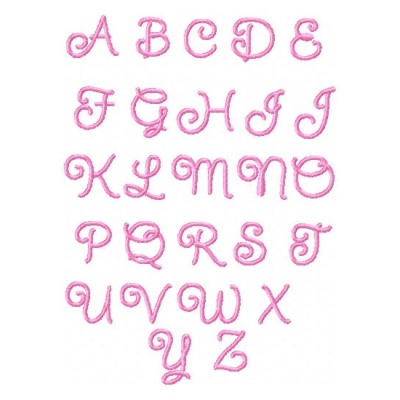 Twinkle Star ¾ Satin Alphabet