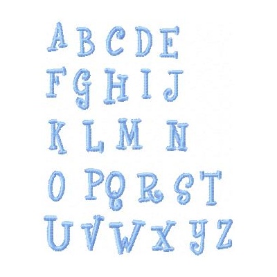 Boyz R Gross Alphabet ½” Boyz R Gross Alphabet ½”