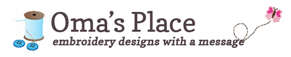 Oma's Place Embroidery Designs