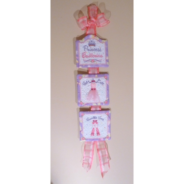 Princess Ballerina Banner (5×7)