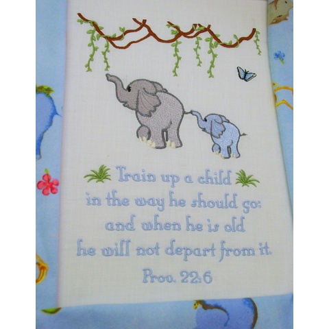 Train Up a Child – 5×7 version