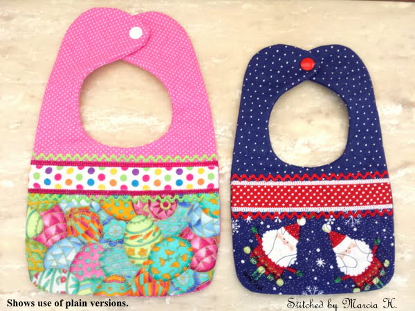 plain baby bibs to decorate