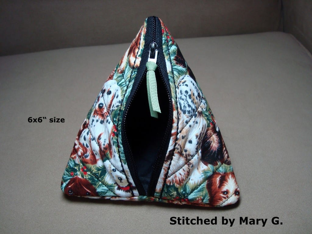 Zippered Pyramid ITH Bag (6×6 and 7×7 hoops) · Oma's Place