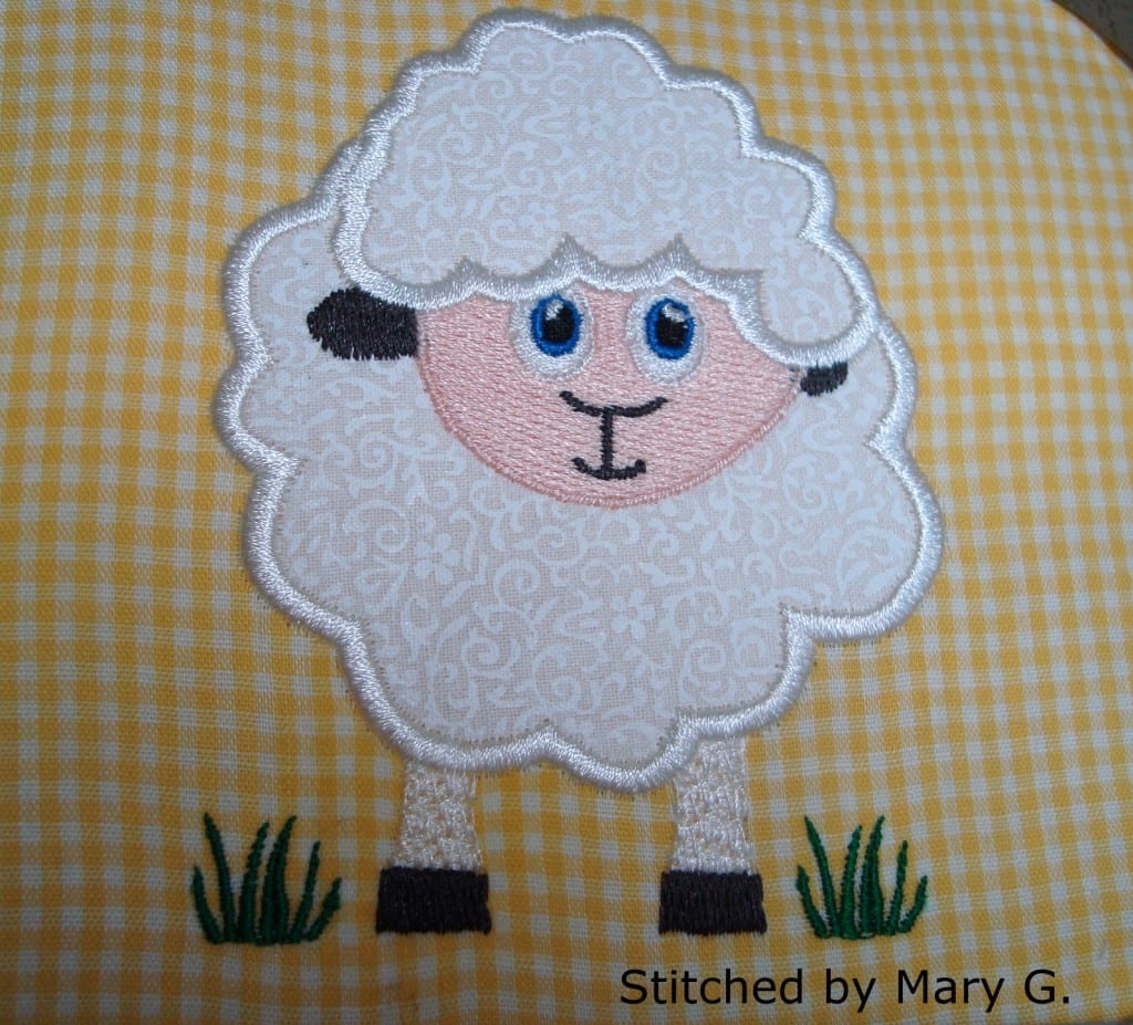Sheep Applique · Oma’s Place