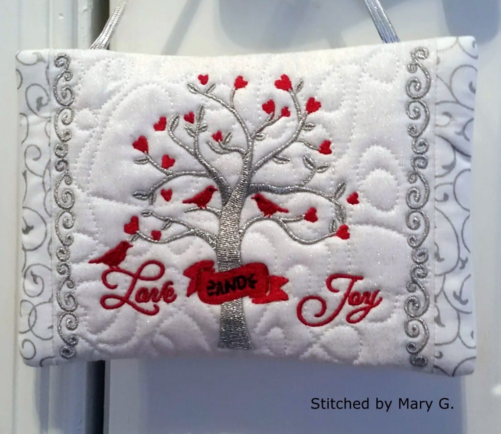Love Joy Mug Rug - Oma\'s Place Love Joy Mug Rug - Oma\'s Place
