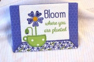 Bloom Mug Rug