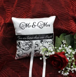 Elegant Ringbearer Pillow