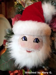 Santa Ornament (ITH)