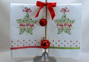 Split Christmas Ornaments (5×7)