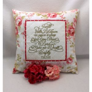 Psalm 4 Pillow