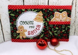 Santa Snack Mat (7×11)