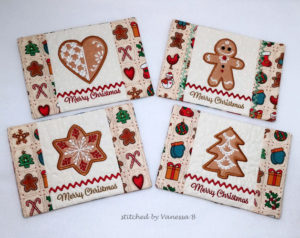 Christmas Cookies Mug Rug Set