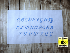 Alright Font 1″ (BX included)