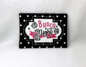 Bunco Mug Rug (5×7)
