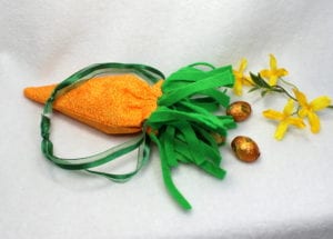 Carrot Draw String Bag (6×10)