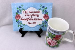 In Its Time Mug Rug (5×7)