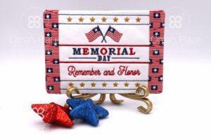 Memorial Day Mug Rug 2
