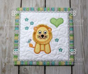 Lion Quilt Block