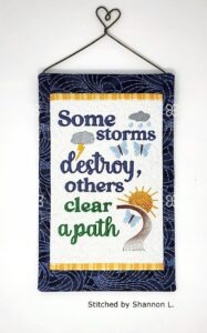 Storm Mini Quilt (6×10)