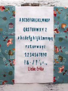 Tiny Liebe Erika Font