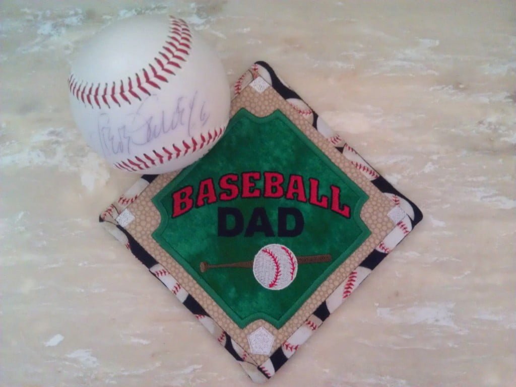 Baseball Coaster · Oma's Place