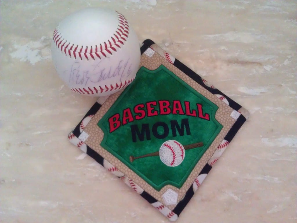 Baseball Coaster · Oma's Place