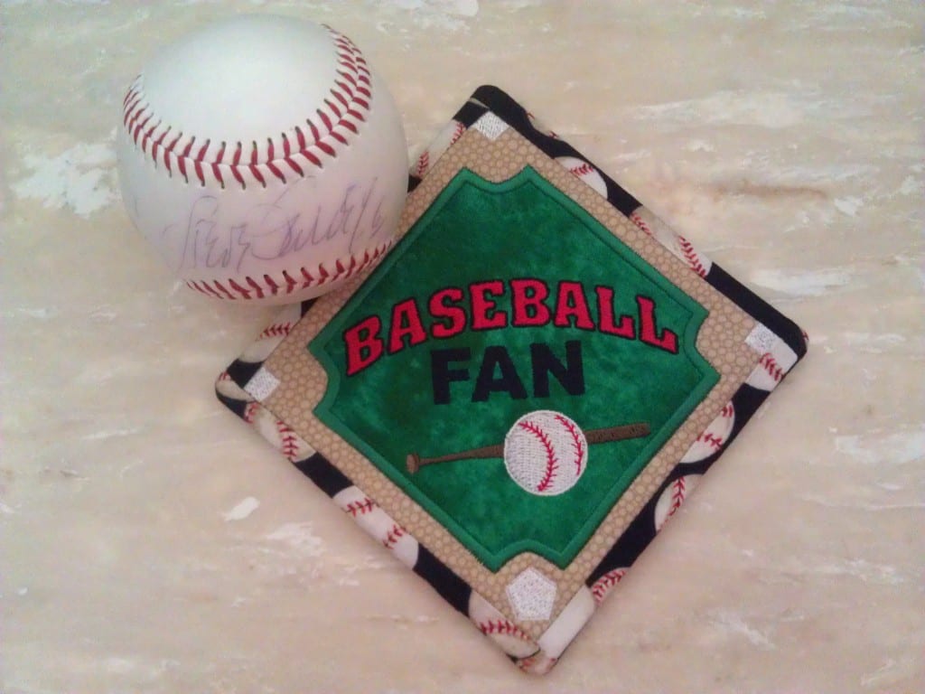 Baseball Coaster · Oma's Place