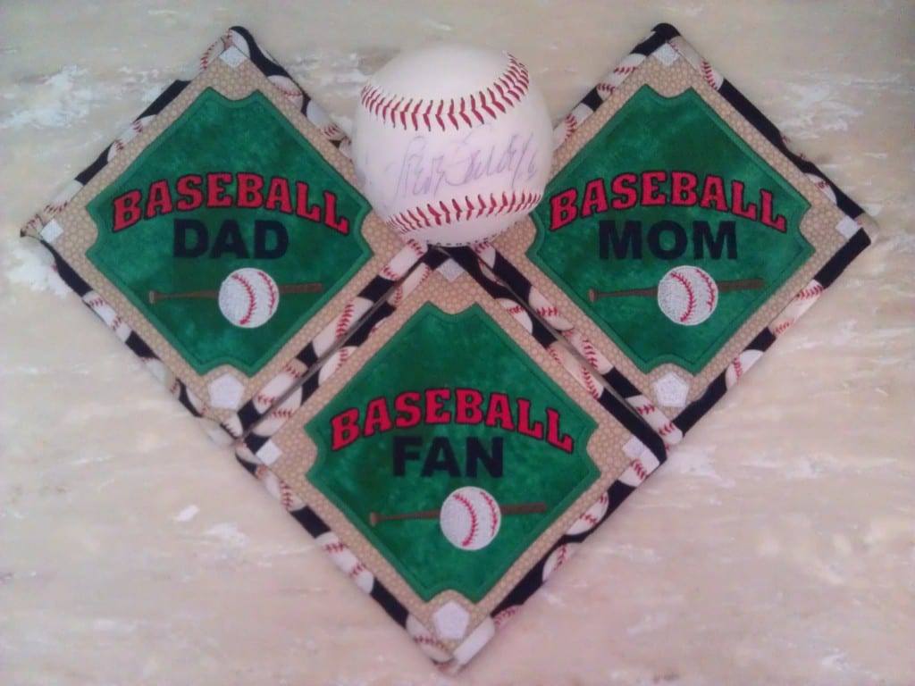 Baseball Coaster · Oma's Place