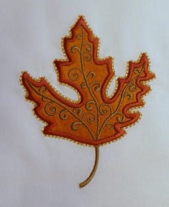 Elegant Applique Leaves (10 leaves!)