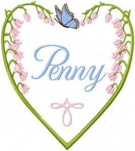 Lilly of the Valley Frame