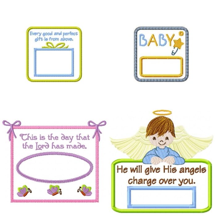 Baby Blanket Labels Set · Oma's Place