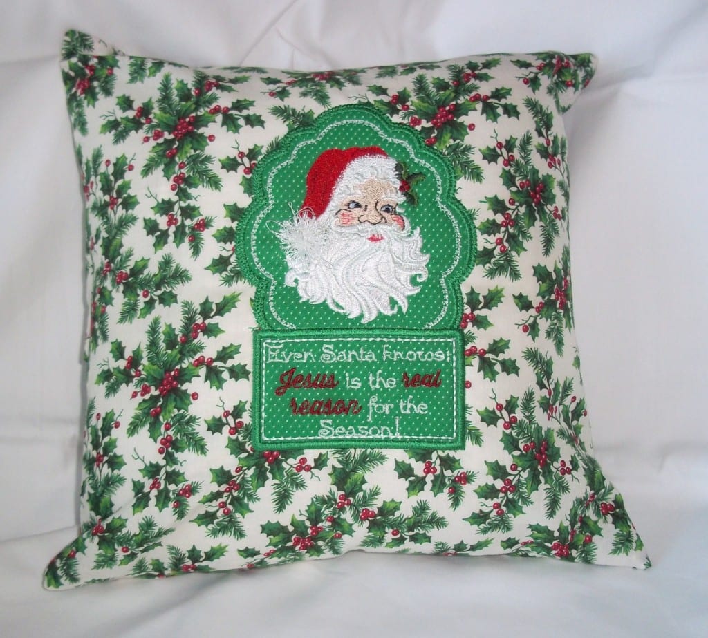 Santa Pillow · Oma's Place