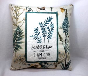 Be Still Pillow (7×11)