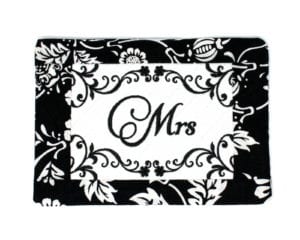 Monogram Mug Rug (5×7)