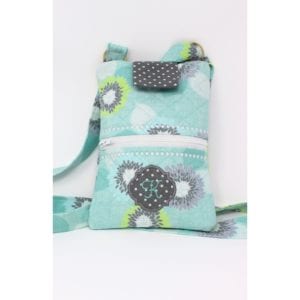 Quilted Smart Phone Case/Crossbody Bag (6×10)