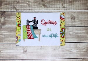 Quilting Mug Rug 2 (5×7)