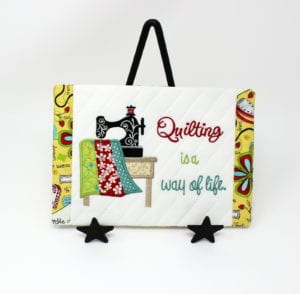 Quilting Snack Mat (6×10)