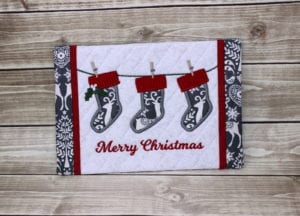 Stocking Snack Mat (6×10)