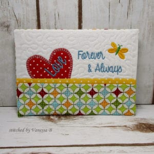 Forever Mug Rug (5×7)