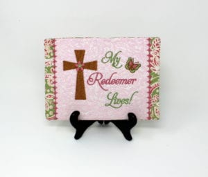Redeemer Mug Rug (5×7)