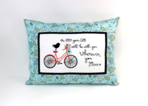 The Lord With You Pillow (7×11)