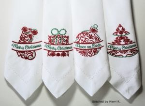 Elegant Christmas Designs (4×4)