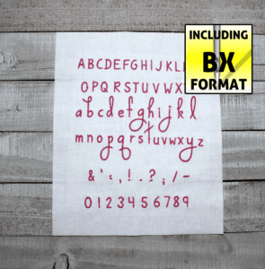 Ways to Say Goodbye Font .40″ (BX)