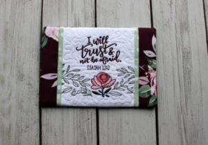 Trust Mug Rug (5×7)